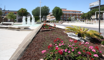 Bibione piazza fontana